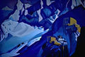 Nicholas Roerich eagle s nest Art A4 Photo Print