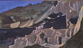 Nicholas Roerich ellora 1938 Art A4 Photo Print