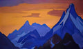 Nicholas Roerich evening 1939 Art A4 Photo Print