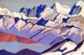 Nicholas Roerich everest 1936 Art A4 Photo Print