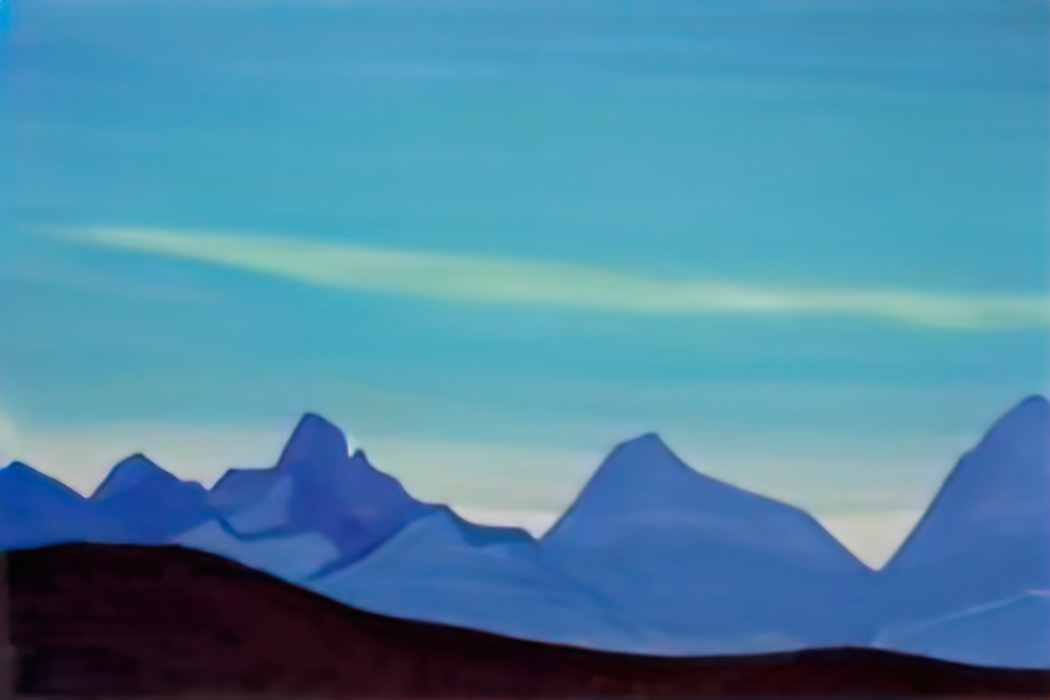 Nicholas Roerich everest 1937 Art A4 Photo Print