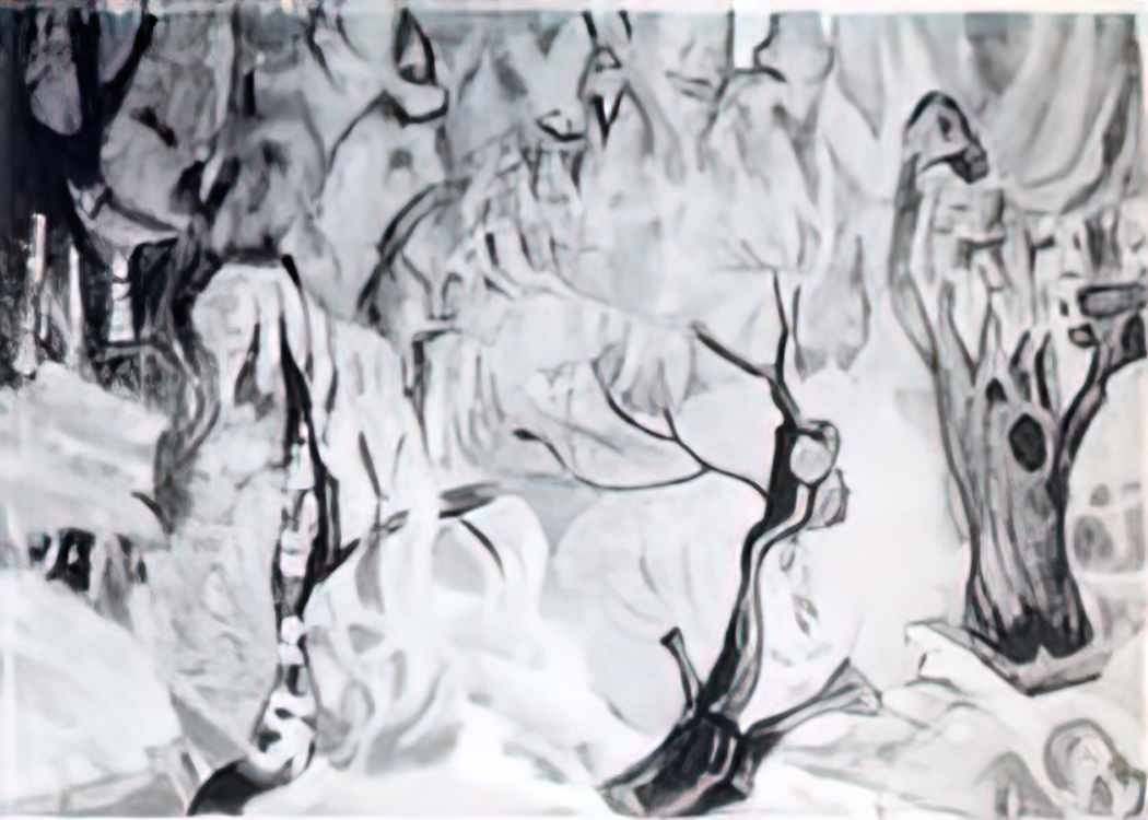 Nicholas Roerich forest 1912 1 Art A4 Photo Print