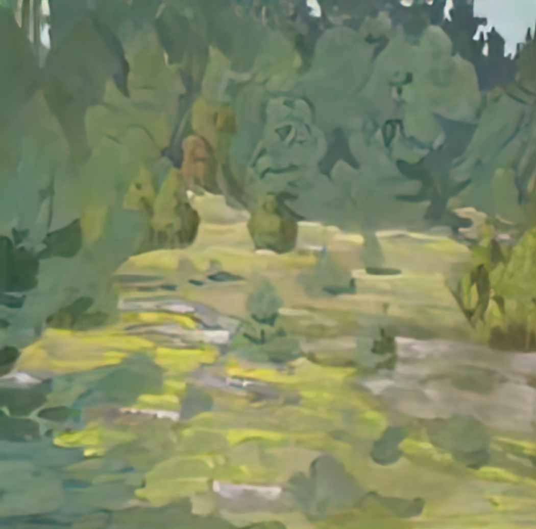 Nicholas Roerich forest 1917 Art A4 Photo Print