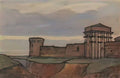 Nicholas Roerich fortress 1909 Art A4 Photo Print