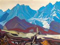 Nicholas Roerich from beyond Art A4 Photo Print