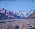 Nicholas Roerich from kurul to karakoram range 1926 Art A4 Photo Print