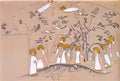 Nicholas Roerich garden of eden Art A4 Photo Print