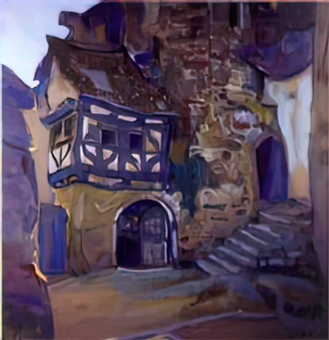 Nicholas Roerich gegstad manor 1912 Art A4 Photo Print
