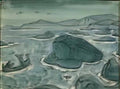 Nicholas Roerich giantess krimgerd 1915 Art A4 Photo Print