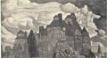Nicholas Roerich glow 1914 Art A4 Photo Print