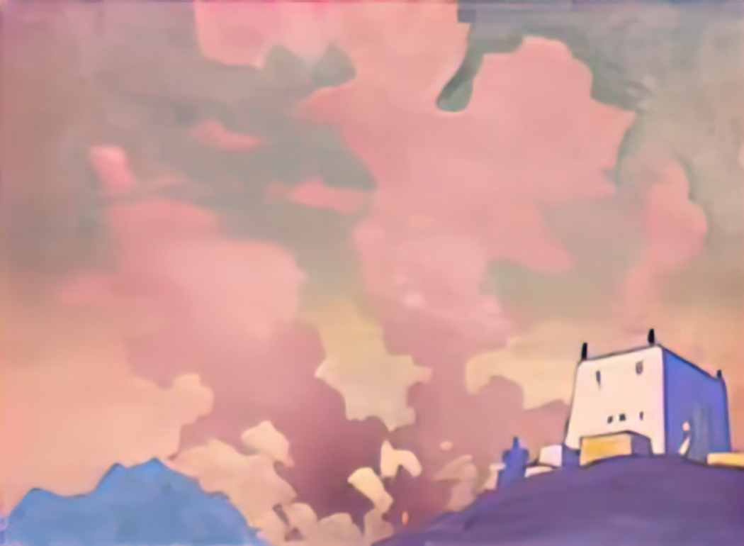 Nicholas Roerich gompa 1932 Art A4 Photo Print