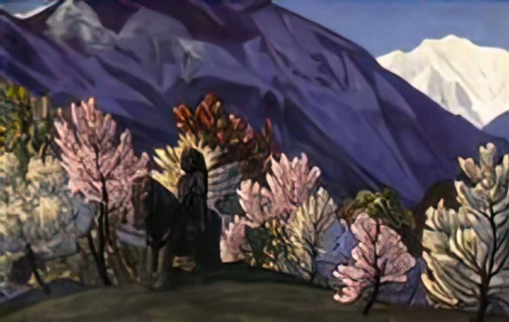 Nicholas Roerich guga chohan kuluta 1931 Art A4 Photo Print