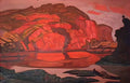Nicholas Roerich hidden treasure 1917 Art A4 Photo Print