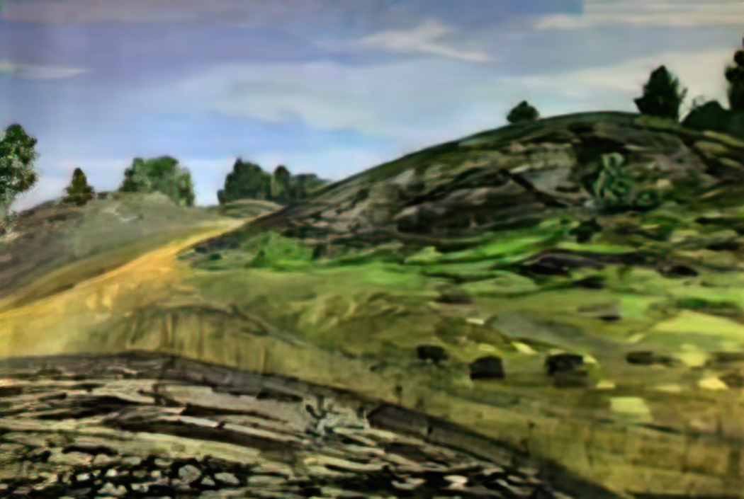 Nicholas Roerich hills Art A4 Photo Print