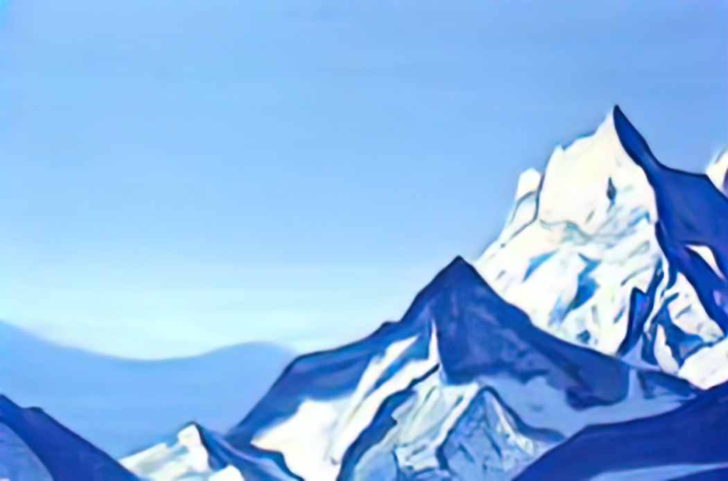 Nicholas Roerich himalayas 10 Art A4 Photo Print