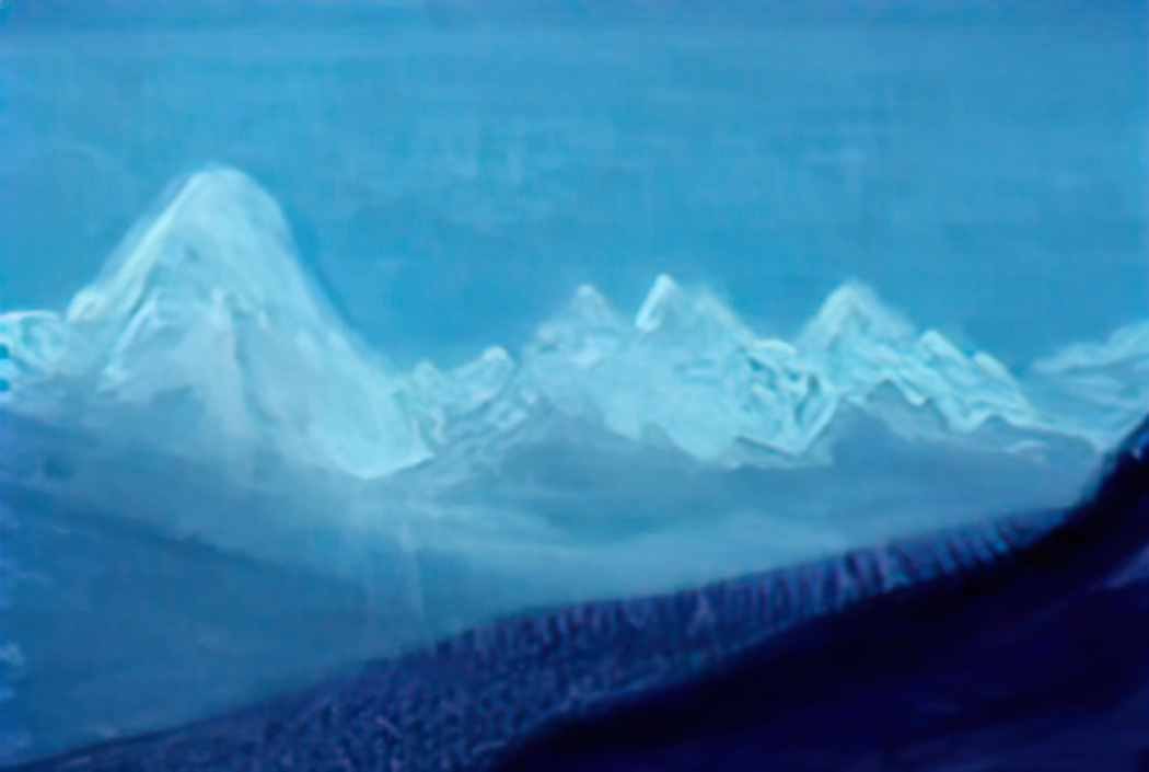 Nicholas Roerich himalayas 16 Art A4 Photo Print