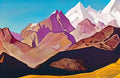 Nicholas Roerich himalayas 1934 Art A4 Photo Print