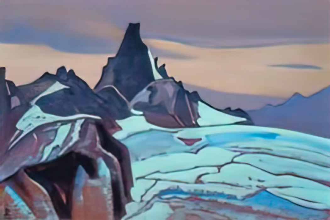 Nicholas Roerich himalayas 1936 1 Art A4 Photo Print