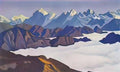 Nicholas Roerich himalayas 1936 Art A4 Photo Print