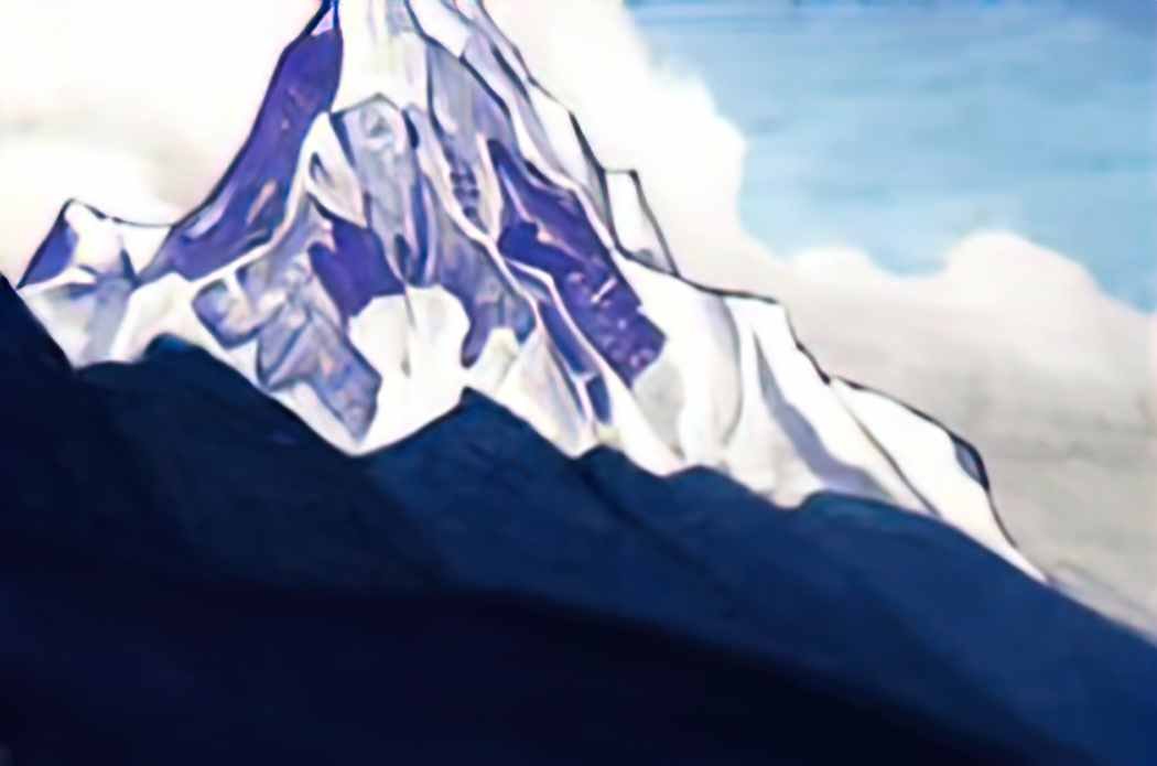 Nicholas Roerich himalayas 1938 2 Art A4 Photo Print