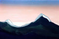 Nicholas Roerich himalayas 1938 3 Art A4 Photo Print