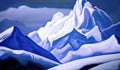 Nicholas Roerich himalayas 1939 1 Art A4 Photo Print