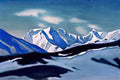 Nicholas Roerich himalayas 1942 Art A4 Photo Print