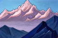 Nicholas Roerich himalayas 1943 1 Art A4 Photo Print