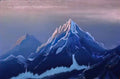 Nicholas Roerich himalayas 1943 Art A4 Photo Print