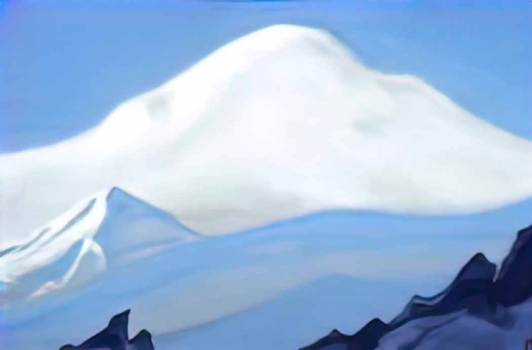 Nicholas Roerich himalayas 1944 Art A4 Photo Print