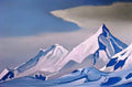 Nicholas Roerich himalayas 1946 1 Art A4 Photo Print