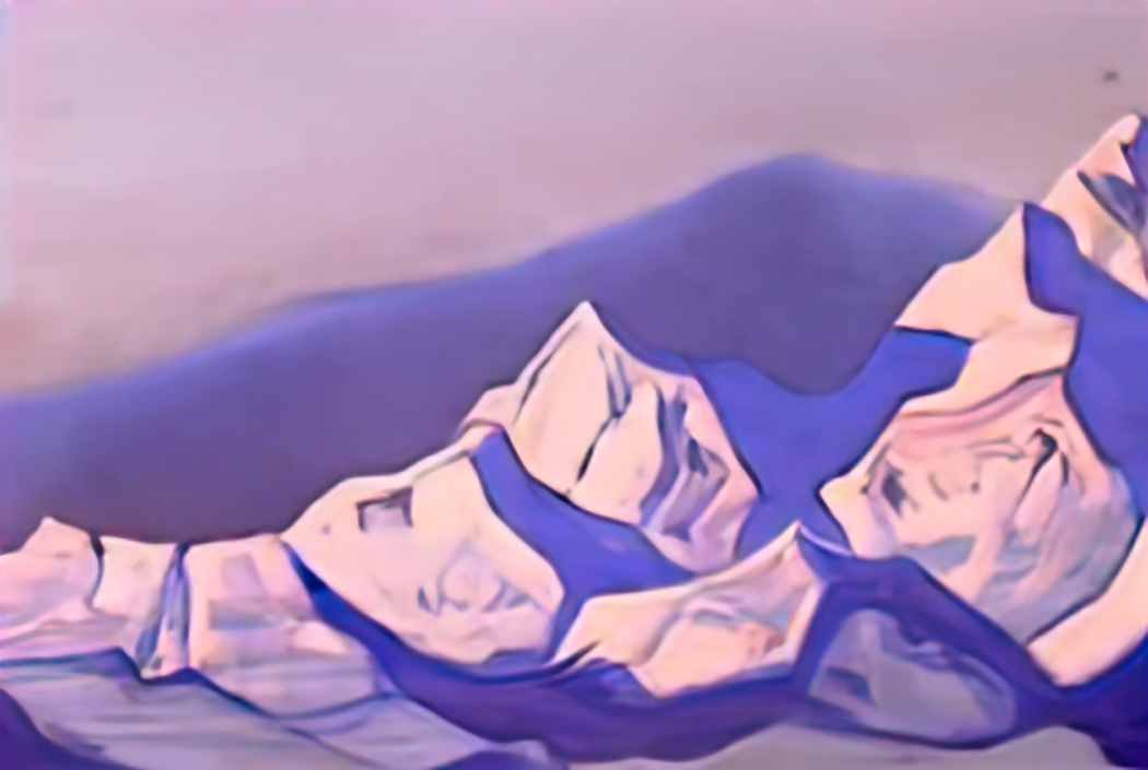 Nicholas Roerich himalayas 1947 1 Art A4 Photo Print