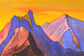 Nicholas Roerich himalayas 1947 5 Art A4 Photo Print