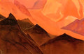 Nicholas Roerich himalayas 2 Art A4 Photo Print