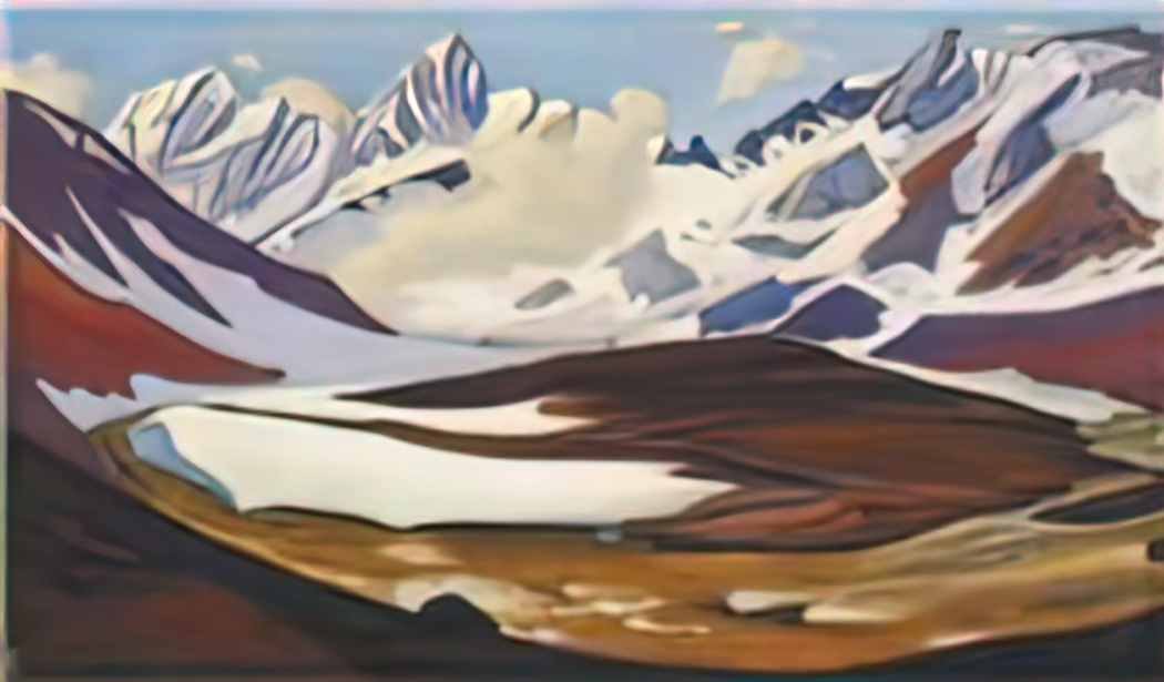 Nicholas Roerich himalayas 31 Art A4 Photo Print