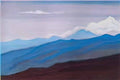 Nicholas Roerich himalayas 33 Art A4 Photo Print