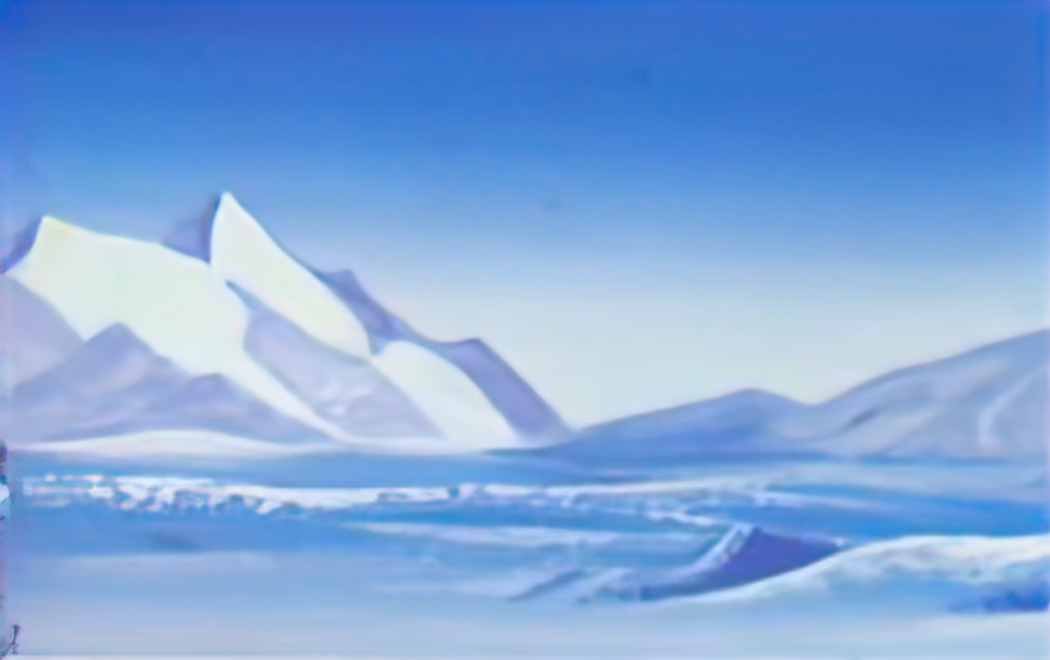 Nicholas Roerich himalayas 39 Art A4 Photo Print