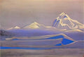 Nicholas Roerich himalayas 40 Art A4 Photo Print