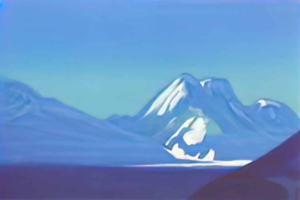 Nicholas Roerich himalayas 42 Art A4 Photo Print