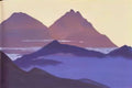 Nicholas Roerich himalayas 45 Art A4 Photo Print