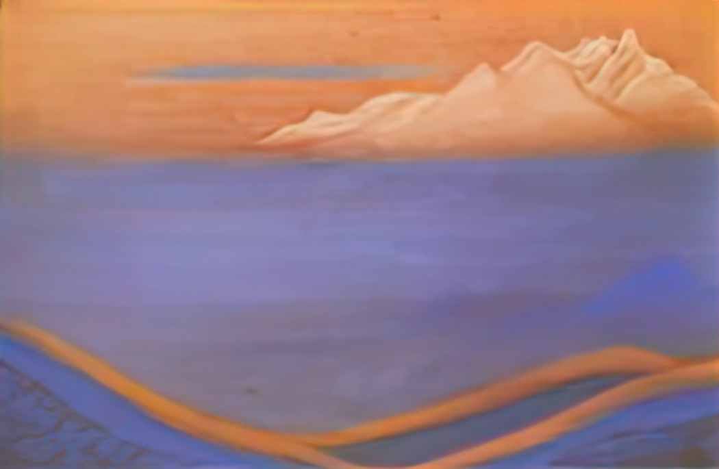 Nicholas Roerich himalayas 52 Art A4 Photo Print