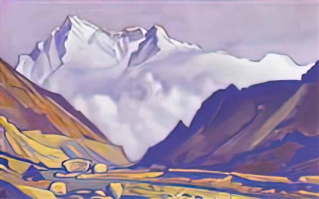 Nicholas Roerich himalayas 56 Art A4 Photo Print