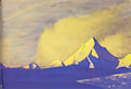 Nicholas Roerich himalayas 58 Art A4 Photo Print