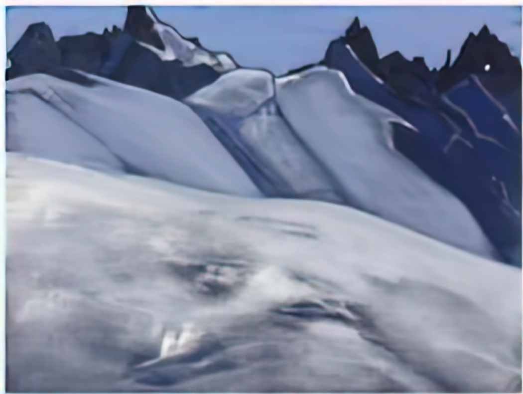 Nicholas Roerich himalayas 63 Art A4 Photo Print