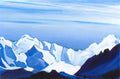 Nicholas Roerich himalayas 7 Art A4 Photo Print