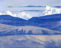 Nicholas Roerich himalayas Art A4 Photo Print