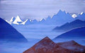 Nicholas Roerich himalayas guru guri dhar 1933 Art A4 Photo Print
