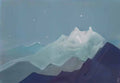 Nicholas Roerich himalayas moon mountains 1933 Art A4 Photo Print