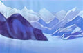 Nicholas Roerich himalayas snowy peaks 1942 Art A4 Photo Print