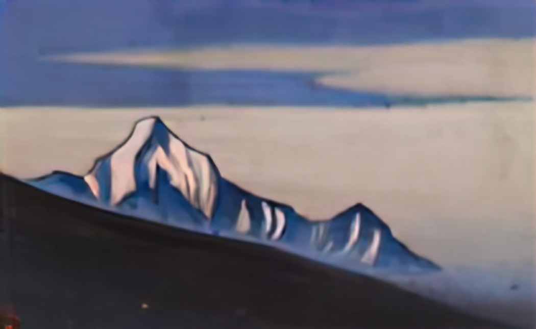 Nicholas Roerich himalayas study 6 Art A4 Photo Print